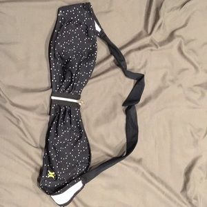 Large Hurley strapless swimsuit with tie back.